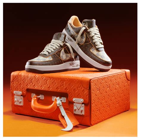 nike x louis vuitton air force 1'' & pilot case|nike x louis vuitton stock.